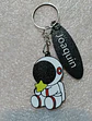 Llaveros Souvenir Cumpleaños Astronauta Con Nombre Pack X 10 - Miniatura 3