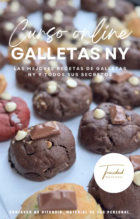 Curso ONLINE Galletas NY