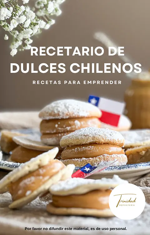 Recetario de “dulces chilenos”