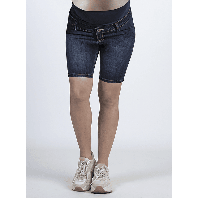 Short jeans bermuda maternal