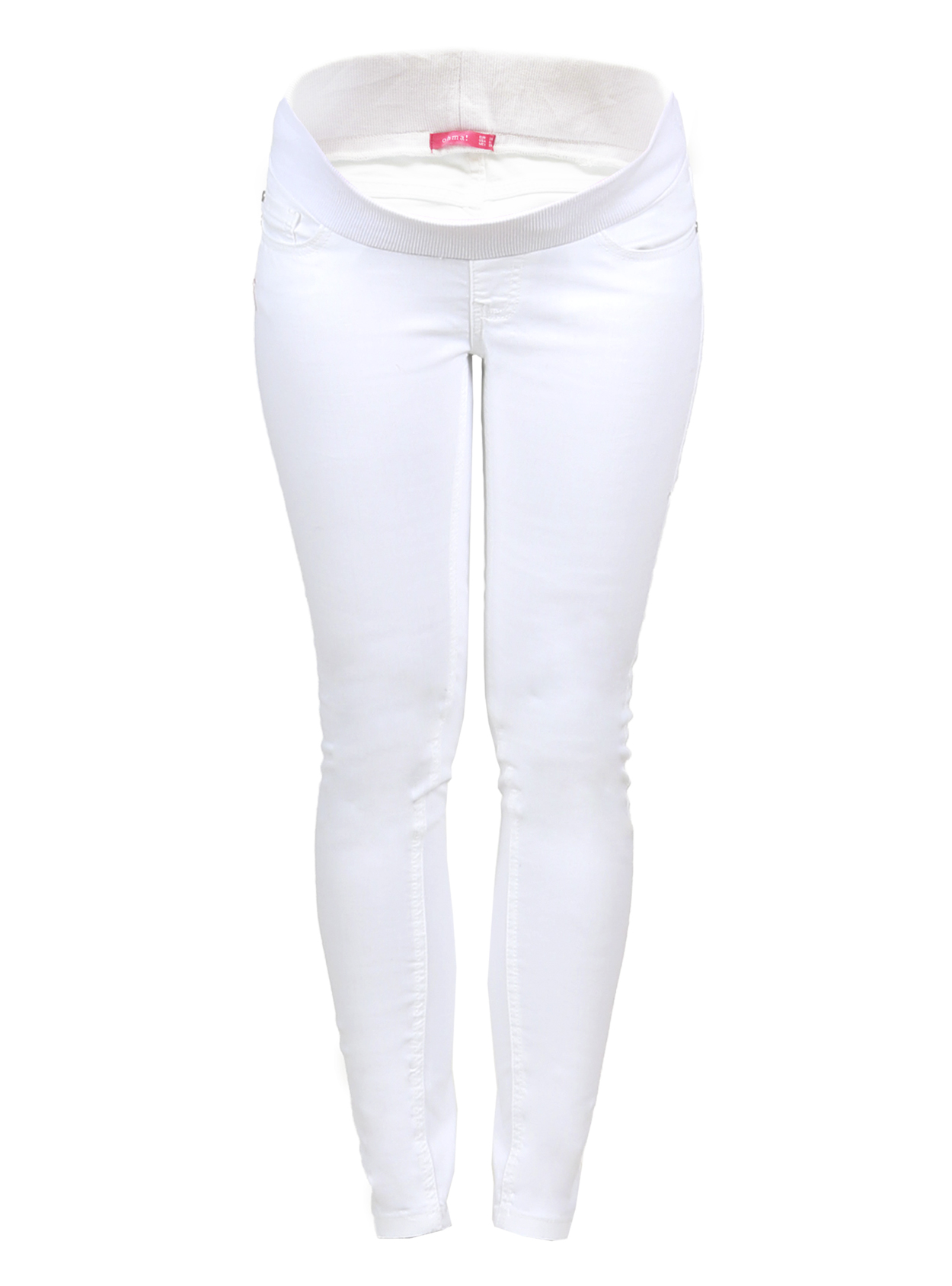 Jeans Slim blanco cintura baja