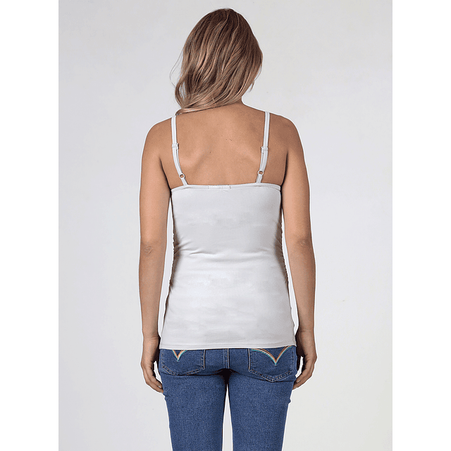 Polera lactancia essential gris claro