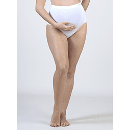 Calzón maternal sin costura blanco