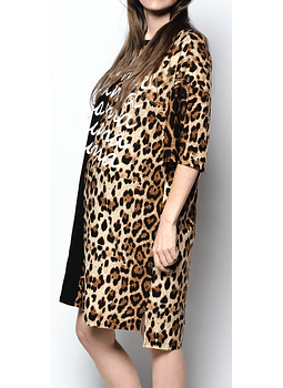 Vestido Leopardo mamá