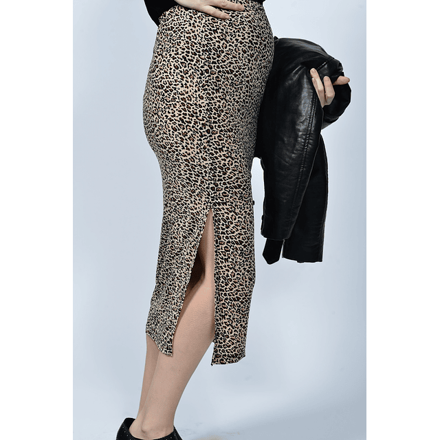 Falda maternal Tubo Leopardo