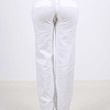 Pantalon de lino blanco