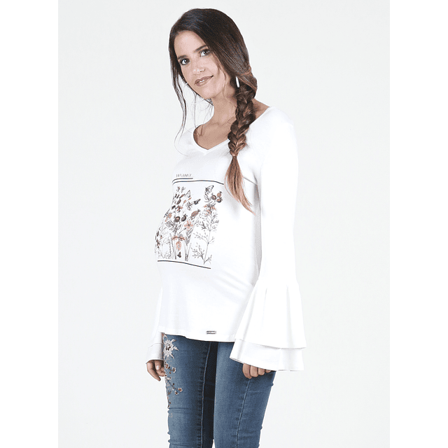 Polera maternal Aurora