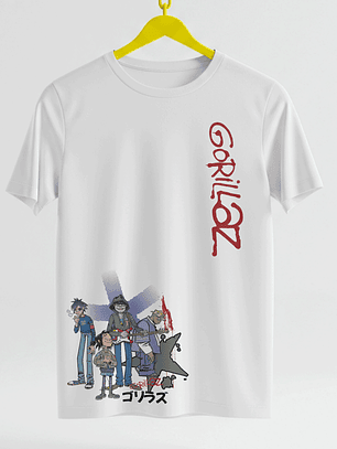Polera Gorillaz