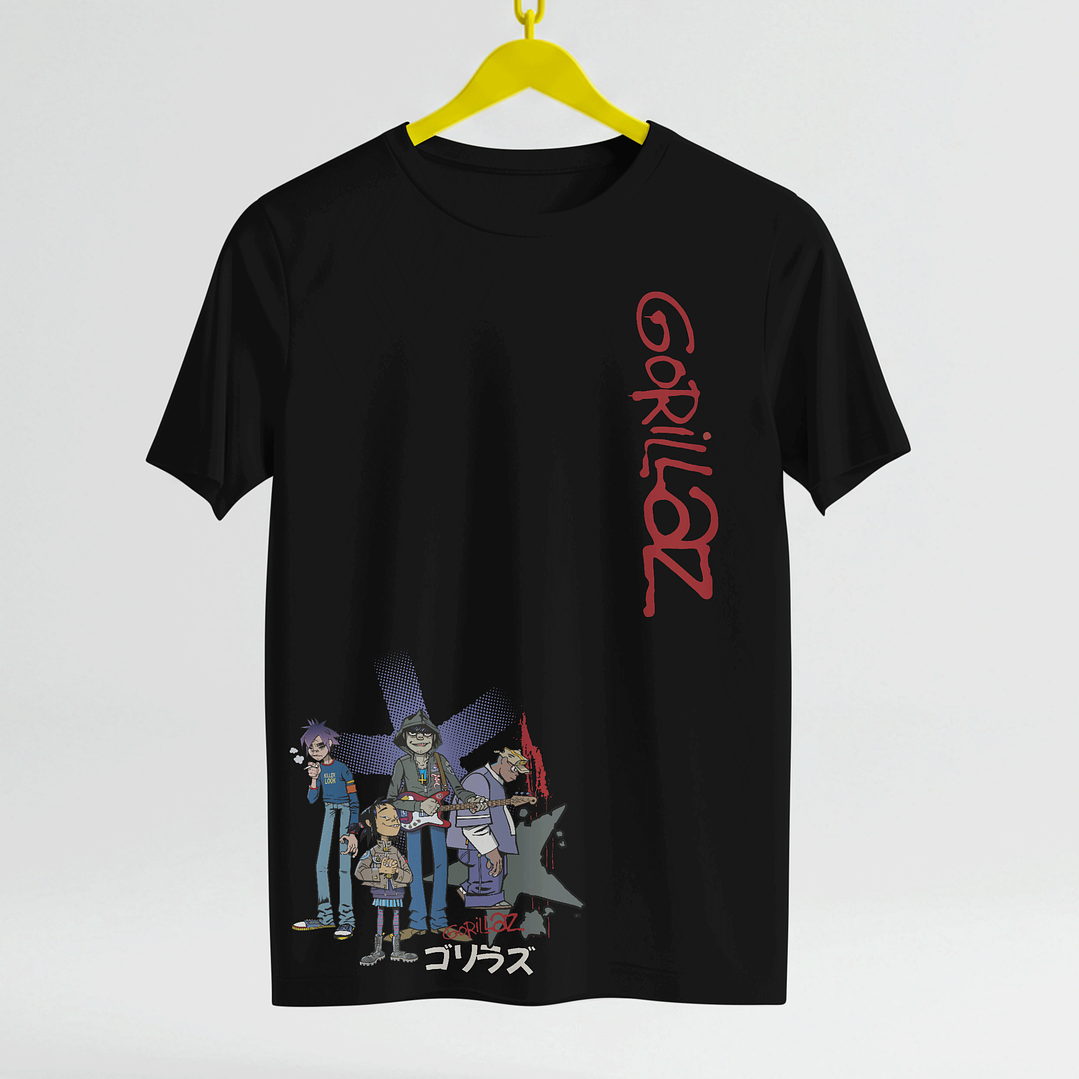 Polera Gorillaz 1