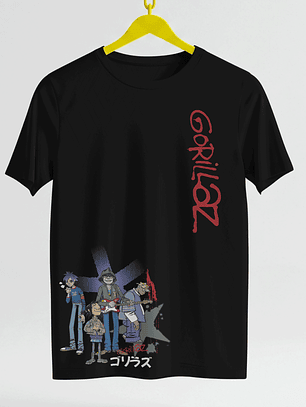Polera Gorillaz