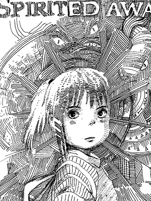 Polera El Viaje de Chihiro - Studio Ghibli