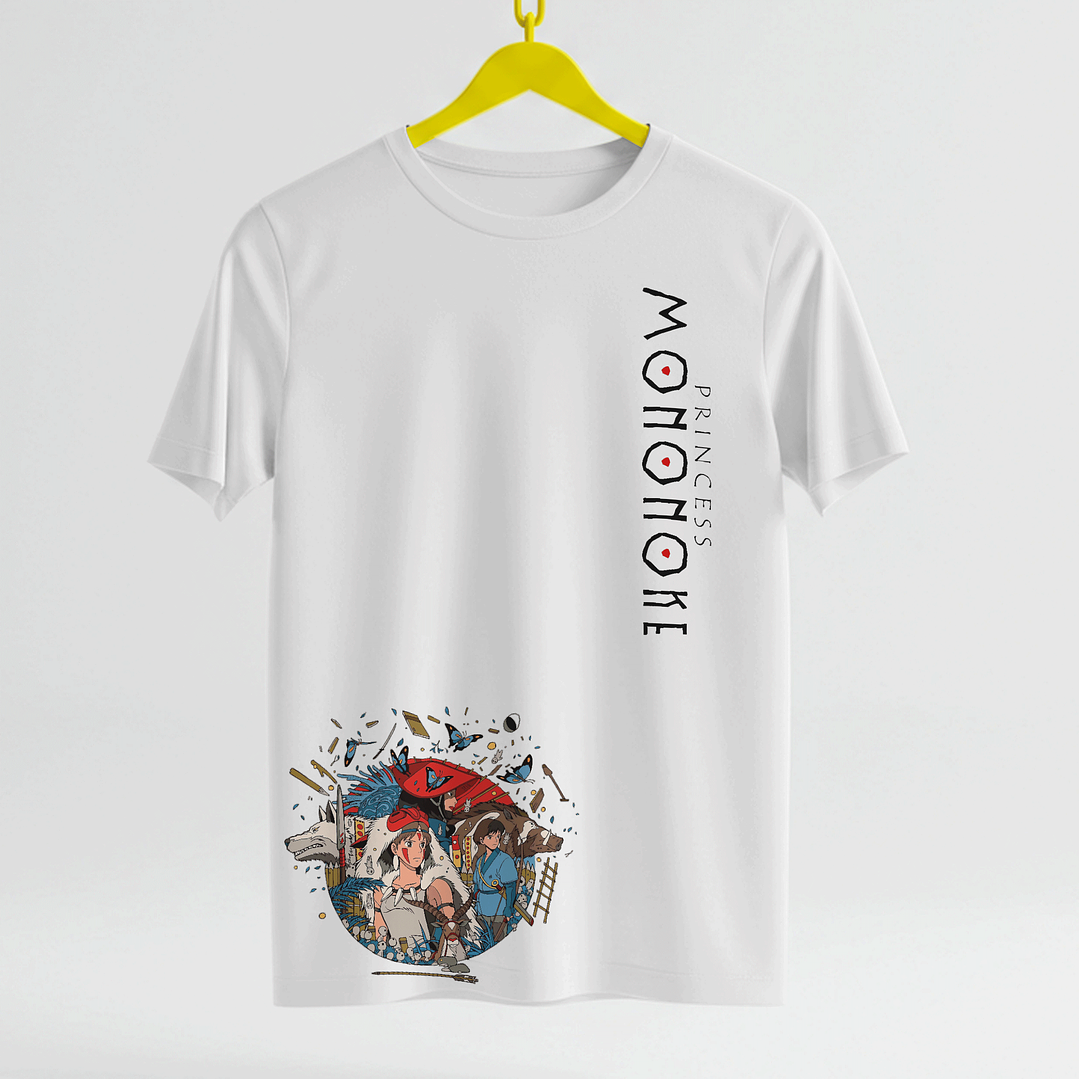 Polera Mononoke Princess - Studio Ghibli 1