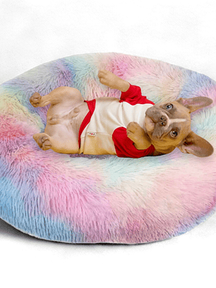 Cama Antiestress de Felpa para Mascotas S - 50 cm