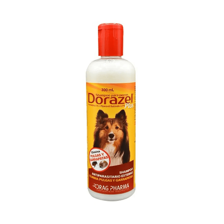 Shampoo para Perros Dorazel Plus Antiparasitario Externo 300 ml 1