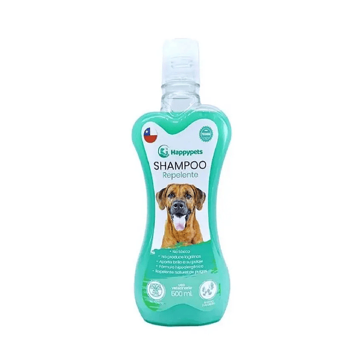 Shampoo Repelente para Perros Happypets 500 ml 1