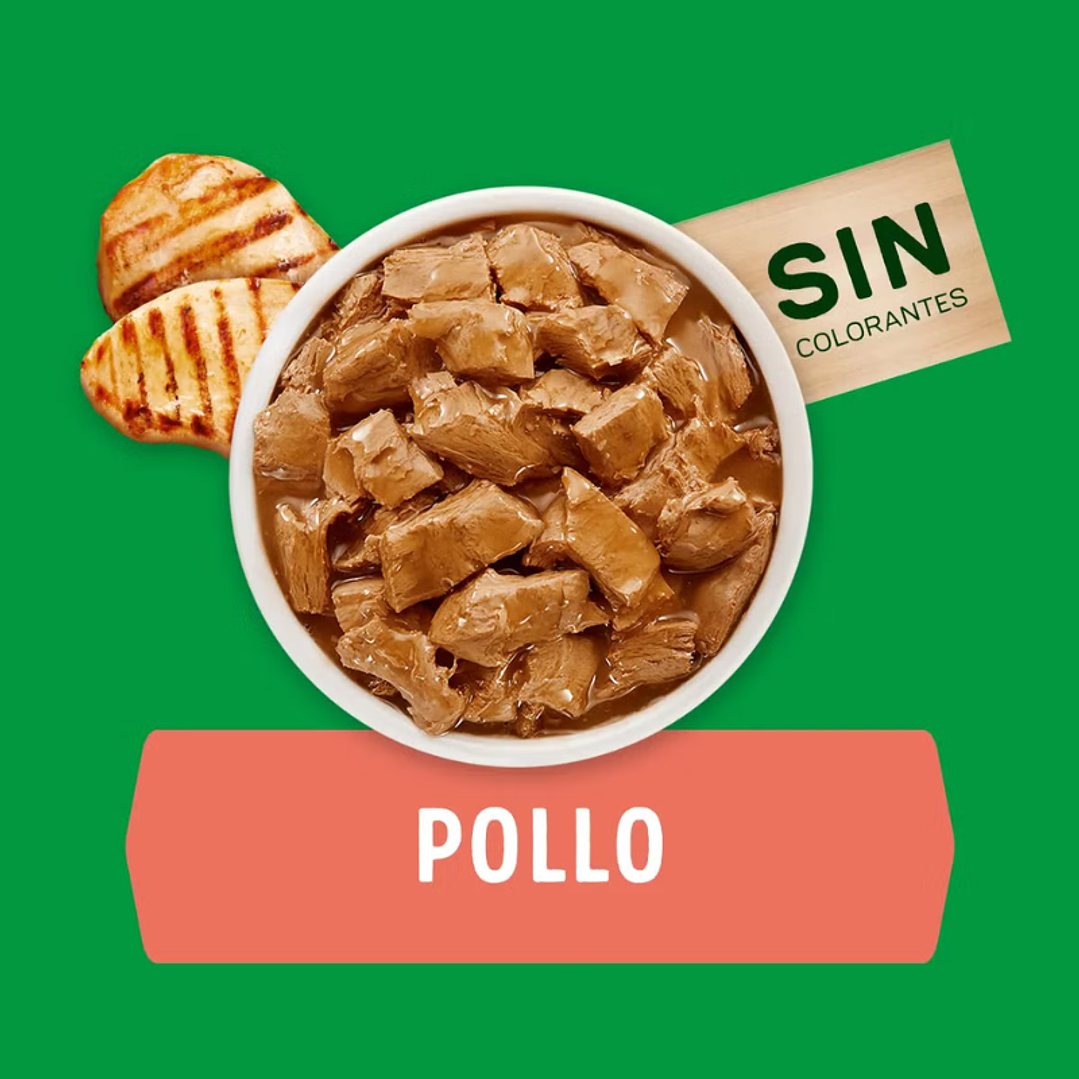 Sachet Dog Chow Adulto Sabor Pollo 100 gr 2