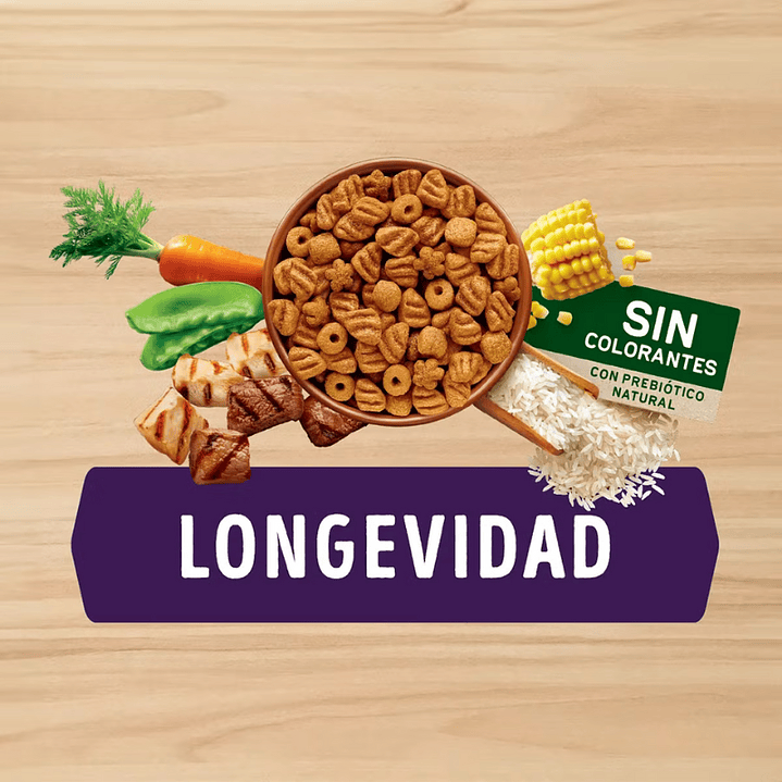 Dog Chow Longevidad Senior Todos los Tamaños 16,5 kg 2