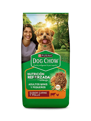 Dog Chow Adulto Razas Minis y Pequeñas Sabor Carne y Pollo 19,5 kg