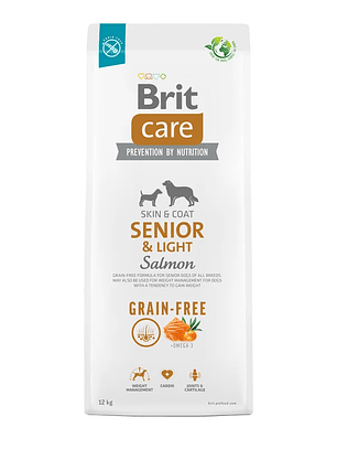Brit Care Senior Light Salmón