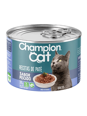 Alimento Húmedo Champion Cat Sabor Pescado 315 gr