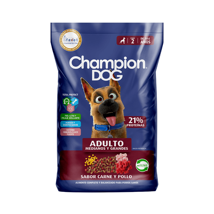Champion Dog Adulto Medianos y Grandes 18 kg 1