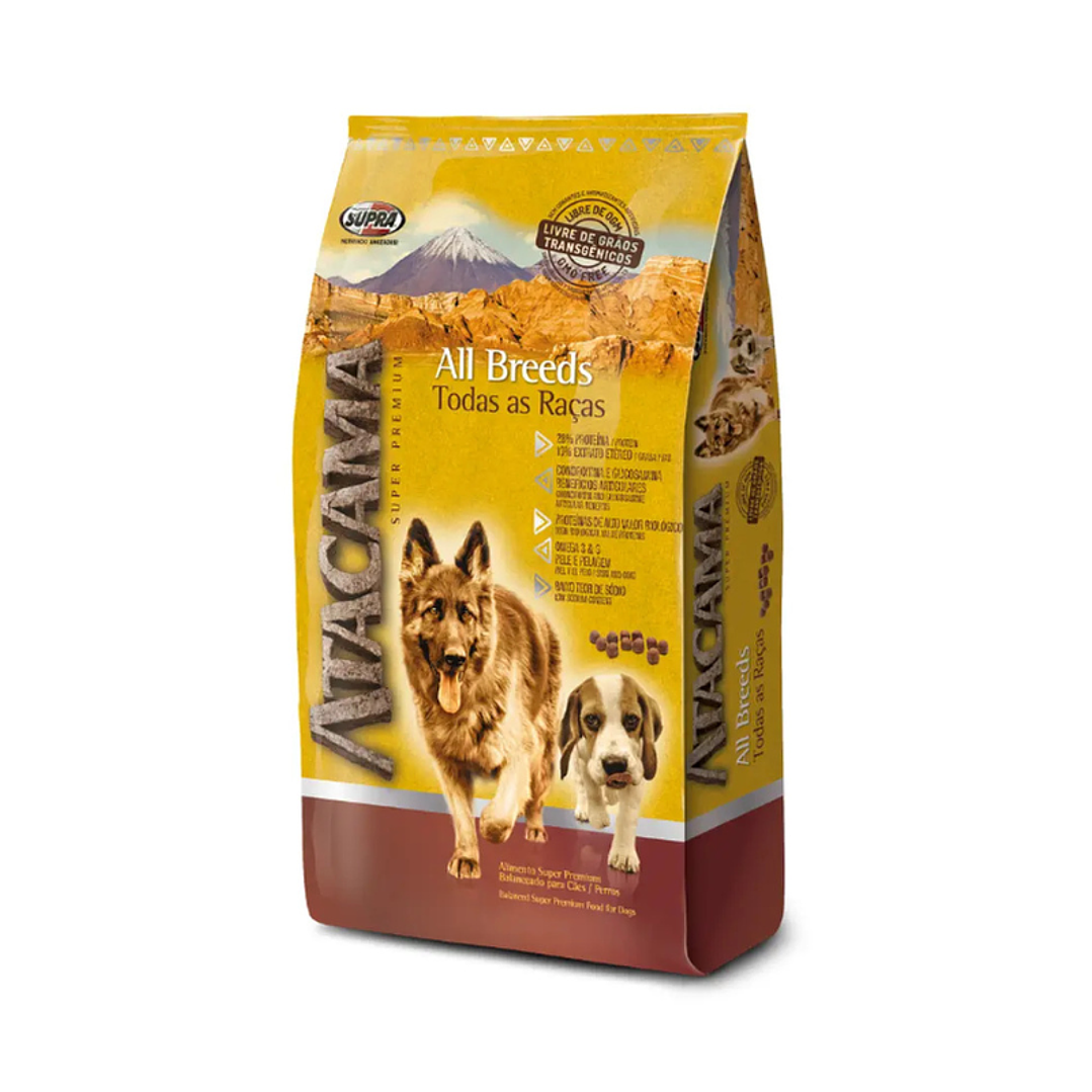 Atacama Súper Premium Adulto Todos los Tamaños 20 kg 1