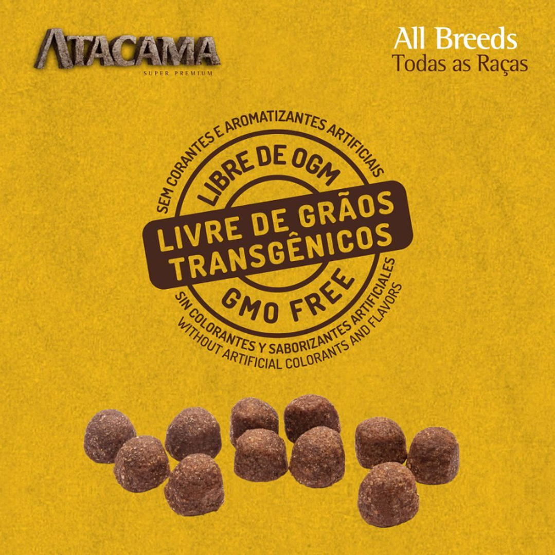 Atacama Súper Premium Adulto Todos los Tamaños 20 kg 3