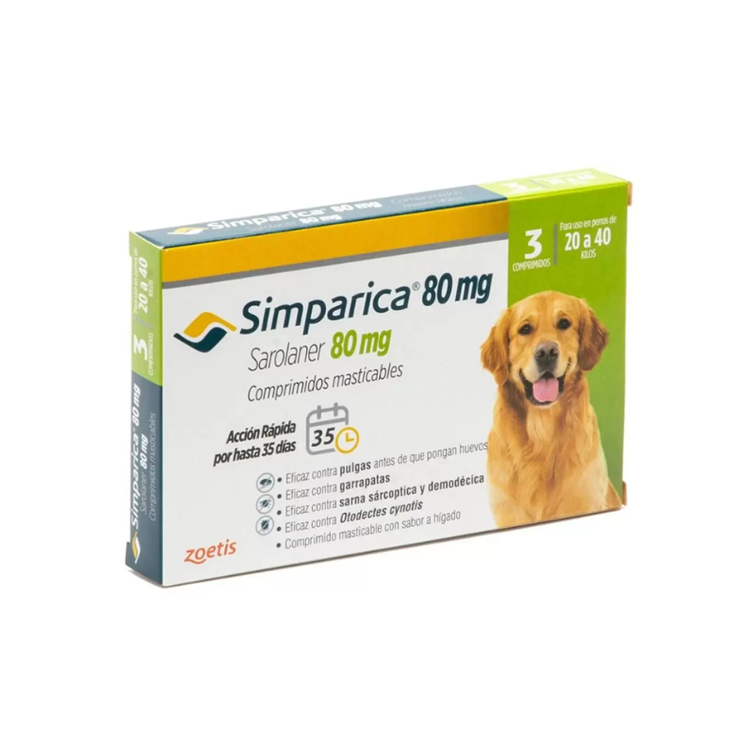 Simparica 3 Comprimidos - 20 kg a 40 kg 1