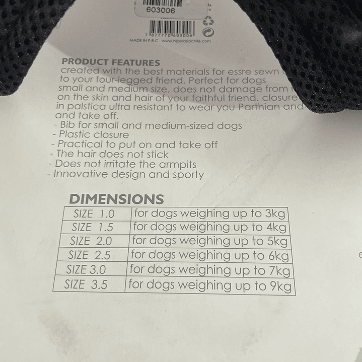 ARNES NUNBELL DE ENTRENAMIENTO PARA PERROS HASTA 9 KG 2