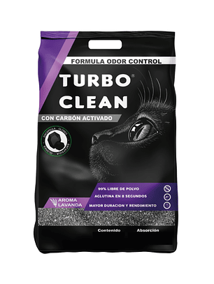 Arena Sanitaria para Gatos Turbo Clean 10 kg
