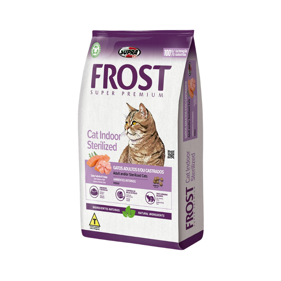 Frost Gatos Esterilizados de Interior 1,5 kg 1