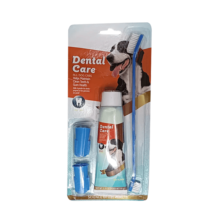 Kit Dental para Perros con Cepillos y Pasta Dental 95 g 1