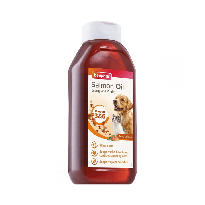 Aceite de Salmón para Perro y Gato Beaphar 430 ml 1