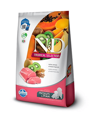 N&D Tropical Selection Mini Puppy Cerdo 2,5  KG