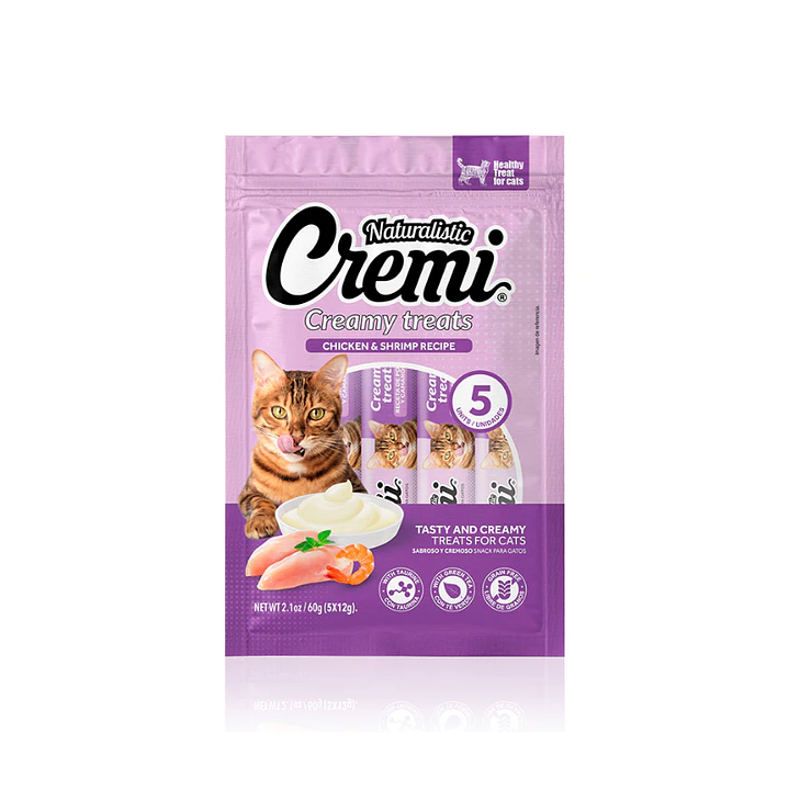 Cremi Naturalistic Pollo y Camarón 60 gr 1