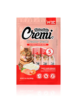 Cremi Naturalistic Salmón y Camarón 60 gr