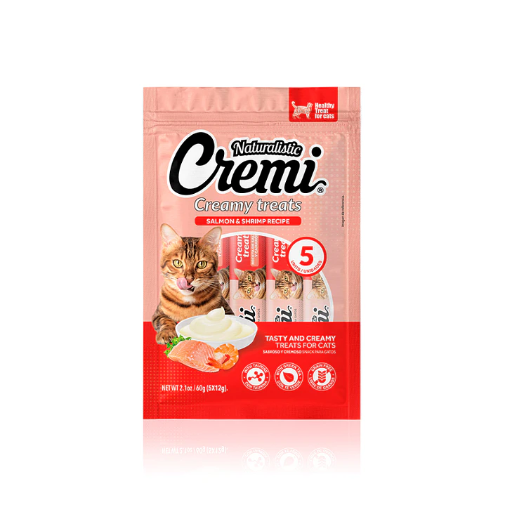 Cremi Naturalistic Salmón y Camarón 60 gr 1
