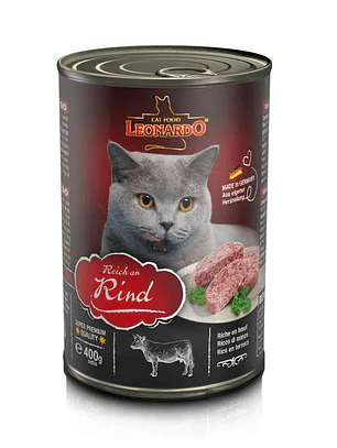 Leonardo lata sabor Ternera 400 G