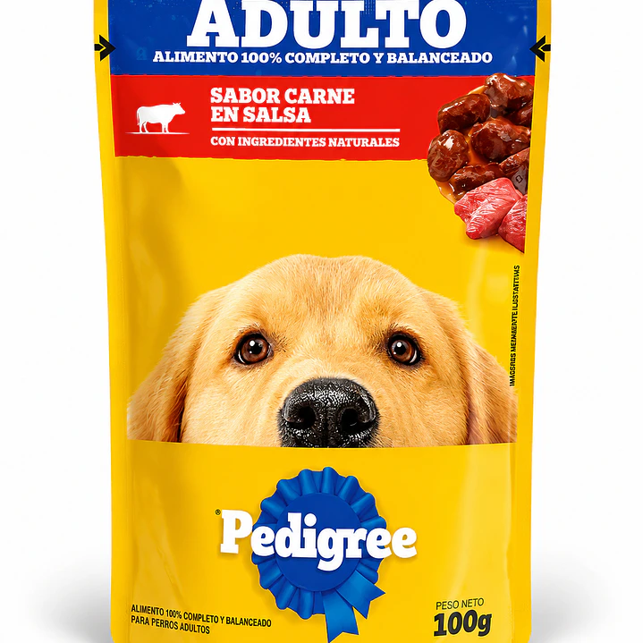 Pedigree Pouch Perros Carne 100g 1
