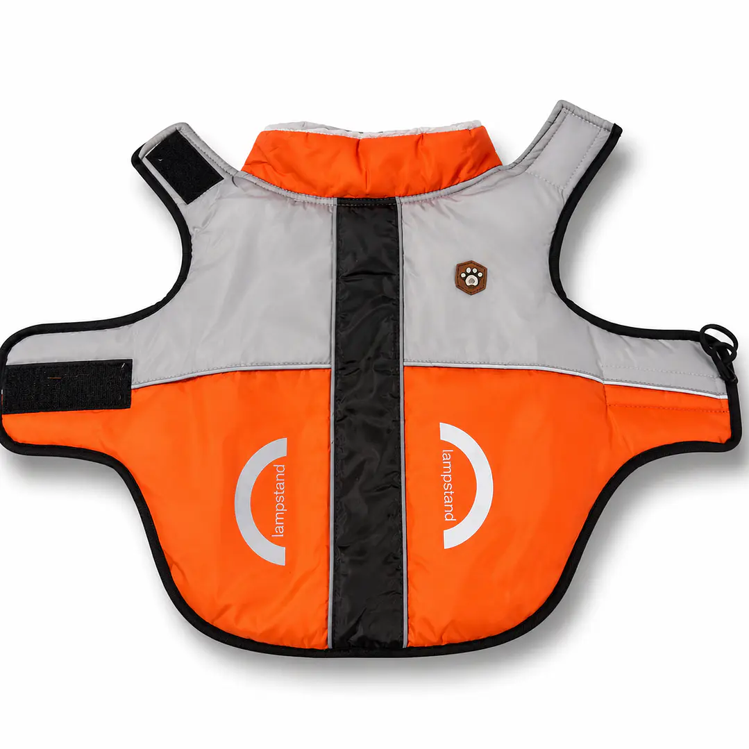 Parka Reflectante impermeable LampStand para perros Talla L 3