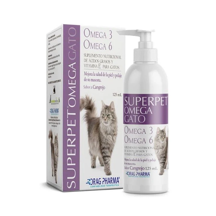 Superpet Omega 3 y 6 Gato 125 ml 1