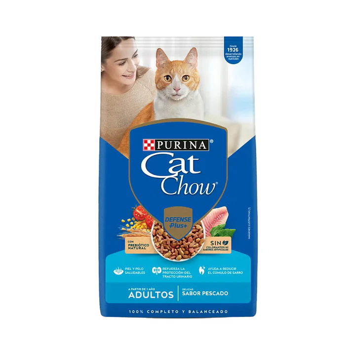 Cat Chow Adultos Sabor Pescado 8 kg 1