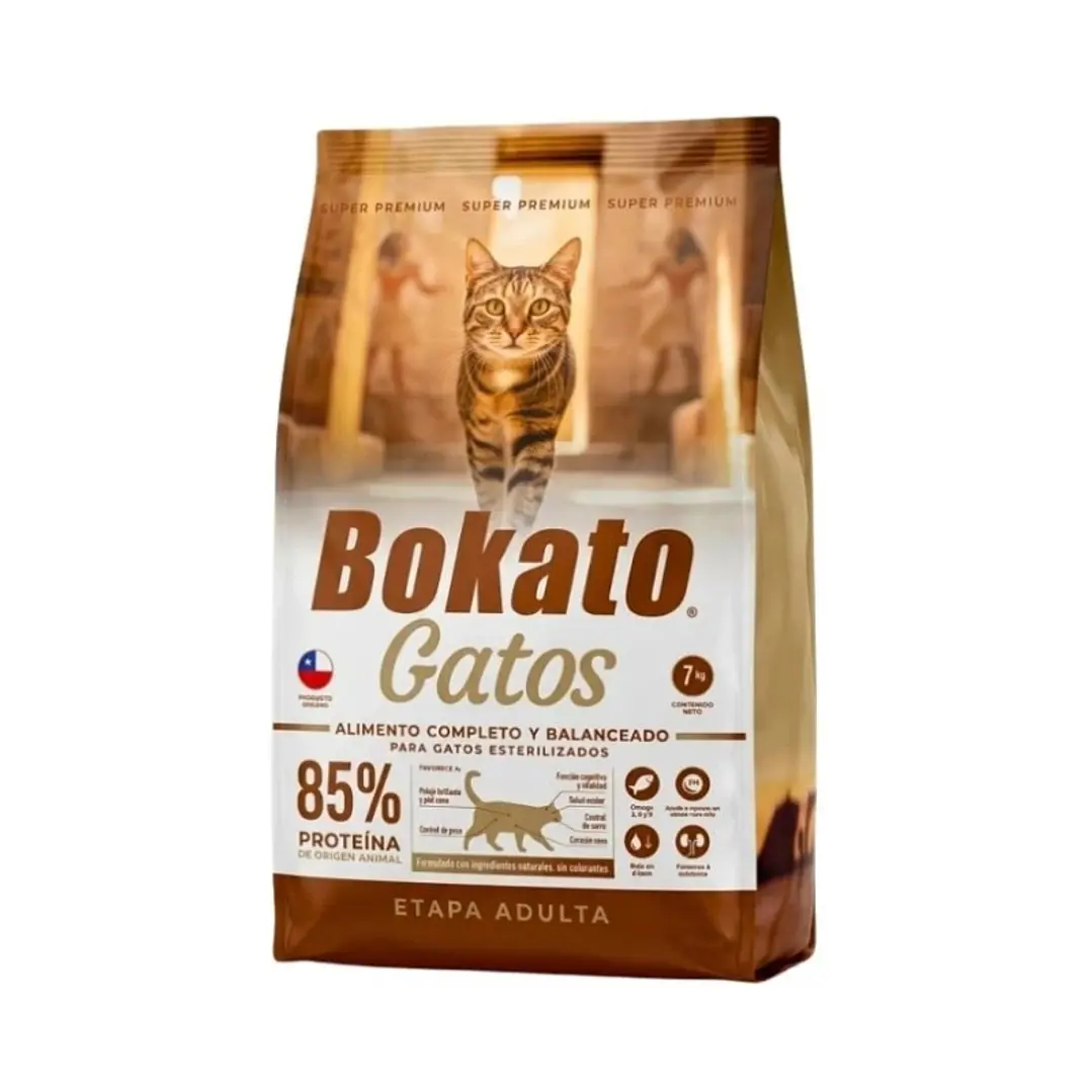 Bokato Gato Esterilizado Super Premium 7 kg 1