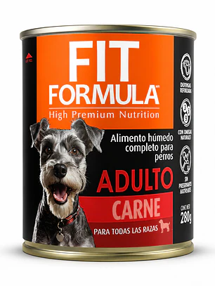Fit Formula Alimento Húmedo Sabor Carne 280 gr