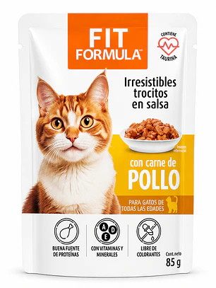 Fit Formula Pouch Pollo para Gatos 85 g