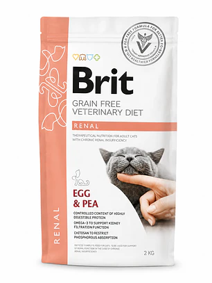 Brit Veterinary Grain Free Gato Renal 2kg
