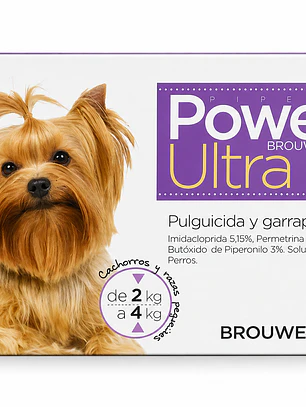 Pipeta Power Ultra para Perros – 2 Kg a 4 Kg
