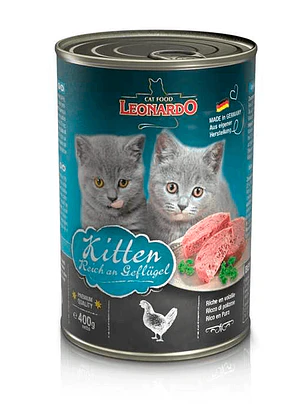 Leonardo lata kitten Quality Selection 400grs