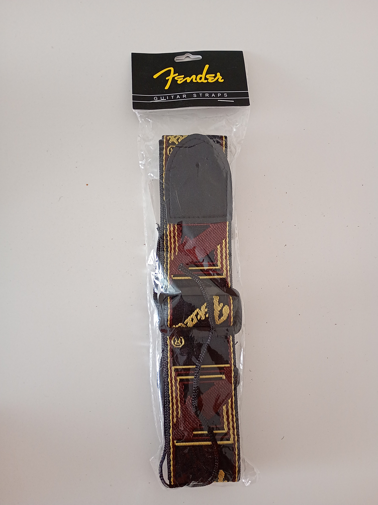 Correa bordada negra 1