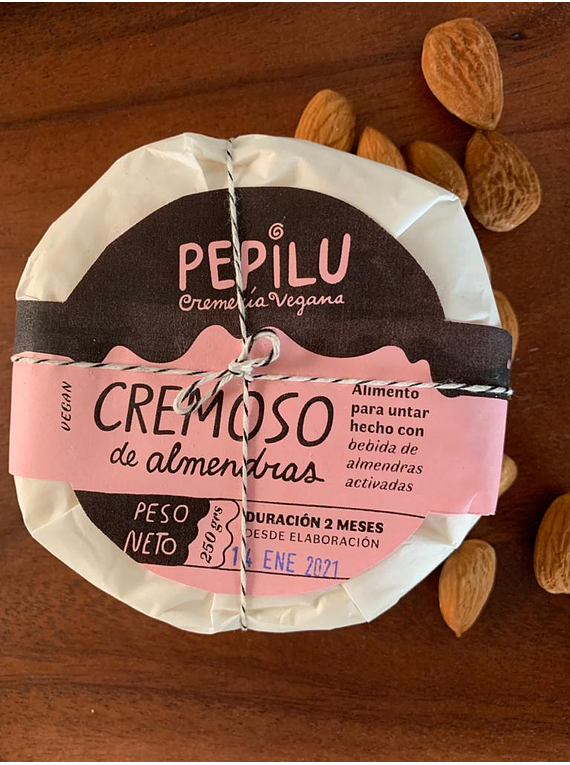 Cremoso de Almendras Pepilu 200 gr.